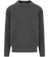 JH130 Graduate Heavyweight Sweatshirt M Charcoal colour image